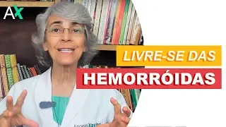 Livre se definitivamente das hemorroidas