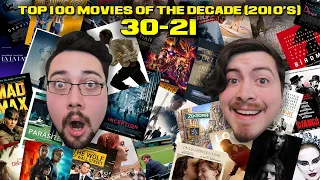 Top 100 Movies of the Decade (30-21)