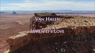 Van Halen - "When It's Love" HQ/With Onscreen Lyrics