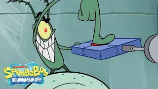 SpongeBob | Planktons NEUESTER Plan, um die Krabbenburgerformel zu stehlen! | Spongebob Schwammkopf