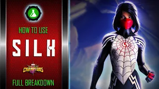 How To Use SILK Easily | GOD TIER | Full Breakdown | Marvel Contest Of Champions