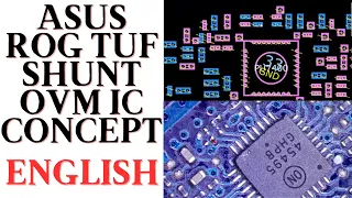 ASUS ROG TUF FA506Q SHUNT OVR IC Concept in ENGLISH | Online Chiplevel Laptop Repair Training Course