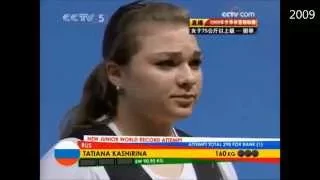 Tatiana Kashirina at The World Weightlifting Championships 2009-2014