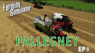 FS22 | Pallegney | Ep3 | Harvesting and baling