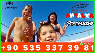 Amazing fun for kids - The best place to have fun | Boat Trip Watersports Antalya / Turkey