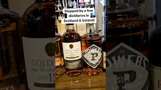 Whisky vacation for the win! Scotch and Irish whiskey distillery finds.