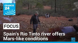 Spain's Rio Tinto river offers scientists Mars-like conditions • FRANCE 24 English