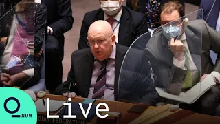 LIVE: UN Security Council Meeting to Discuss Russia-Ukraine War