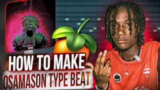 HOW TO MAKE FLXTRA OSAMASON TYPE BEAT | FL STUDIO 21 TUTORIAL