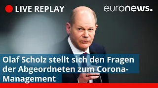 1. Regierungsbefragung von Olaf Scholz als Bundeskanzler im Bundestag