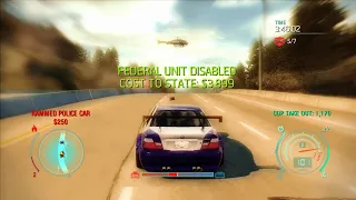 [NFS Undercover] BMW M3 GTR V8 Sound + Cop Takeout