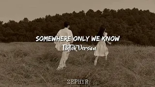 Somewhere only we know - Keane (TikTok Version)