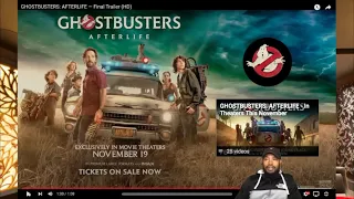 GHOSTBUSTER: AFTERLIFE - Official Final trailer REACTION!!