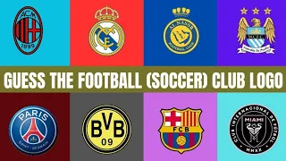 Guess The Football (Soccer) Club Logo Quiz- 50 Teams Logos