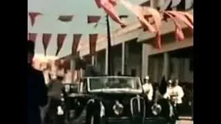 طنجة تستقبل الملك محمد الخامس شتنبر 1957
