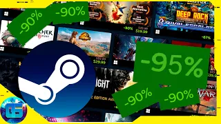 27 Games on Steam Winter Sale 2023-2024 with Discounts of 86 - 95%