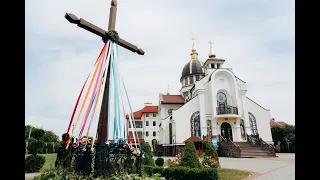 19.05.21Середа 17:40-Вервиця.18:00-Божественна Літургія за померлих. Панахида.Молебень до Богородиці