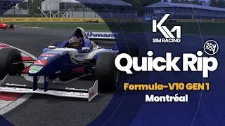 Formula 1 V10 at Montreal - A tough AMS2 race!