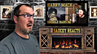 Saucey Reacts | Harry Mack - Omegle Bars 40 | “WHAT ARE YOU!?”