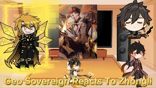 Past Geo Sovereign Dragon Reacts To Zhongli/Morax || Genshin Impact || Gacha Reaction.