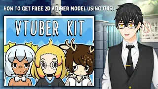 Get a Free 2D Vtuber model using Vtuber Kit! (Tutorial)