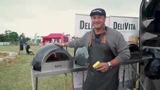 How to light Delivita wood fired pizza oven