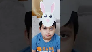 Easy bunny headband|DIY kids rabbit crown