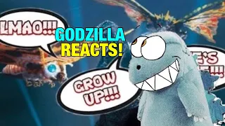 Godzilla Reacts to If Kaiju Could Talk in Godzilla vs. Mothra (1992)