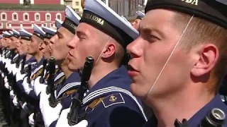 Russian Anthem: 2015 Victory Day parade - OUR Resource HD