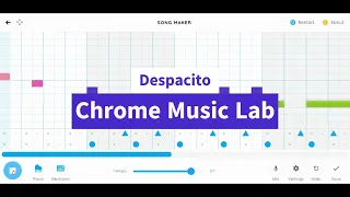 Despacito - Chrome Music Lab | Piano and Violin | Performed by EnderStorm | Easy | GamerzX5