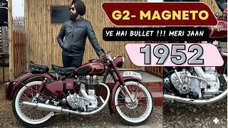 1952 Royal Enfield G2 with Magneto | Pure Made in England Bullet |  G2 Bullet with magnet ignition