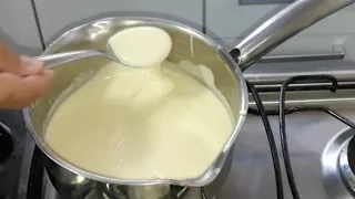 WHITE SAUCE (BECHAMEL) FOR PIE, MACARONI, LASAGNA