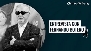 Programa con Fernando Botero para CNN | Claudia Palacios