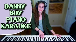 Danny Boy Karaoke Piano Accompaniment w/ Lyrics C Major Old Irish Folk Air