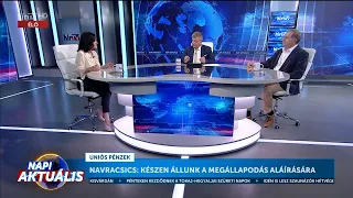 Napi aktuális - Csuhaj Ildikó és Bencsik Gábor (2023-10-03) - HÍR TV