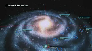 [Mass Effect LE Gameplay Soundtrack] Mass Effect 1 - Navigationskarte (Galaxy Map)
