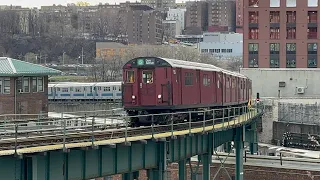 MTA NYC Subway 1 Train Action @ 207th Street Station (4/5/24)