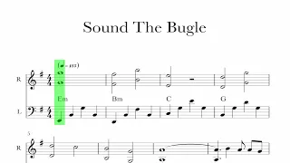 Spirit - Sound the Bugle Sheet Music