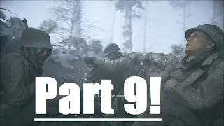 Call of duty WW2 Mission 9 Battle of the Bulge Hardened