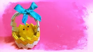 Easter ideas: Mini Paper Basket