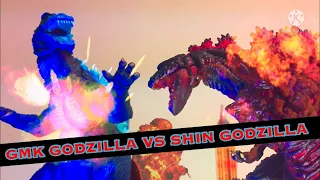 GMK Godzilla vs Shin Godzilla | A stop motion movie by ISM S |