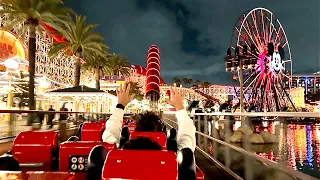 On The INCREDICOASTER Ride! At Night! Disney California Adventure - Disneyland Resort - POV HD 1080p