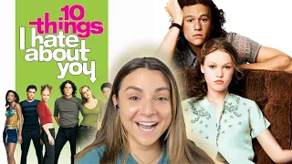 Watching 10 Things I Hate About You for the First Time Ever!! // Ledger and Stiles are the dream!