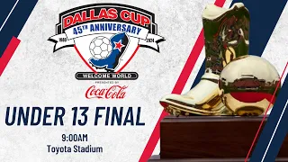 Under 13 Boys Final - 2024 Dallas Cup presented by Coca-Cola