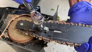 How to fix a slipped Electric Chainsaw
