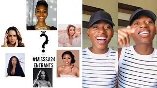 Miss South Africa 2024 Top 12 Entries