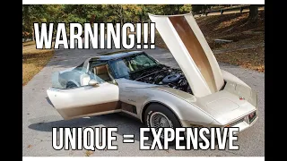 Everything Unique to the 1982 Corvette Collector's Edition Corvette. What To Look For When Buying