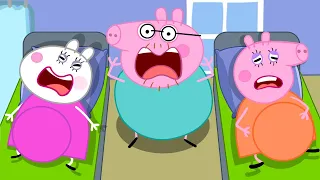 Mummy Sheep vs Mummy Pig is Pregnant | Peppa Pig Funny Animation