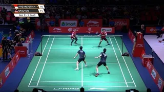 BATC 2020 | Men’s Team Finals | Indonesia vs Malaysia | Ahsan/Setiawan vs Ong/Teo