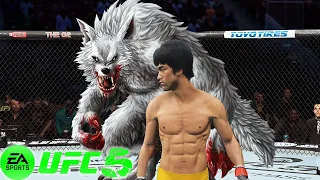 UFC5 Bruce Lee vs Werewolf EA Sports UFC 5 - Super Fight